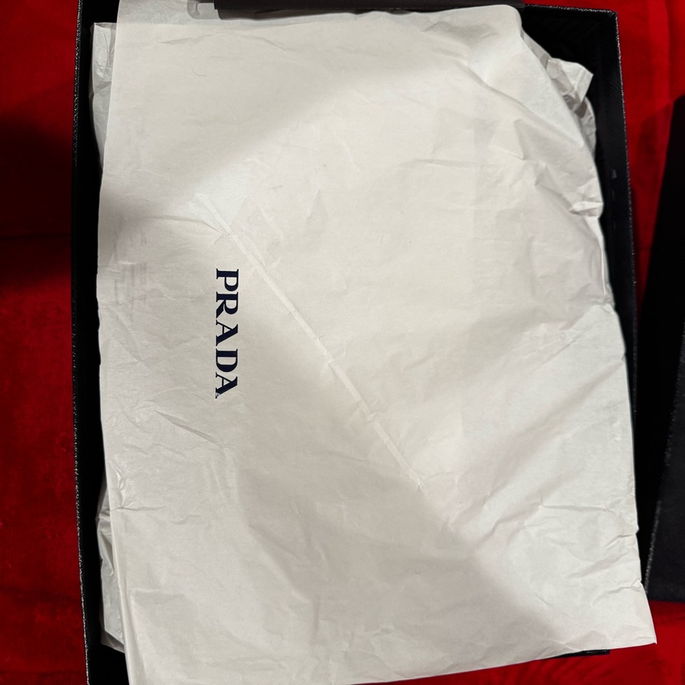 Black Tactical Boots Prada men’s - Picture 10 of 13